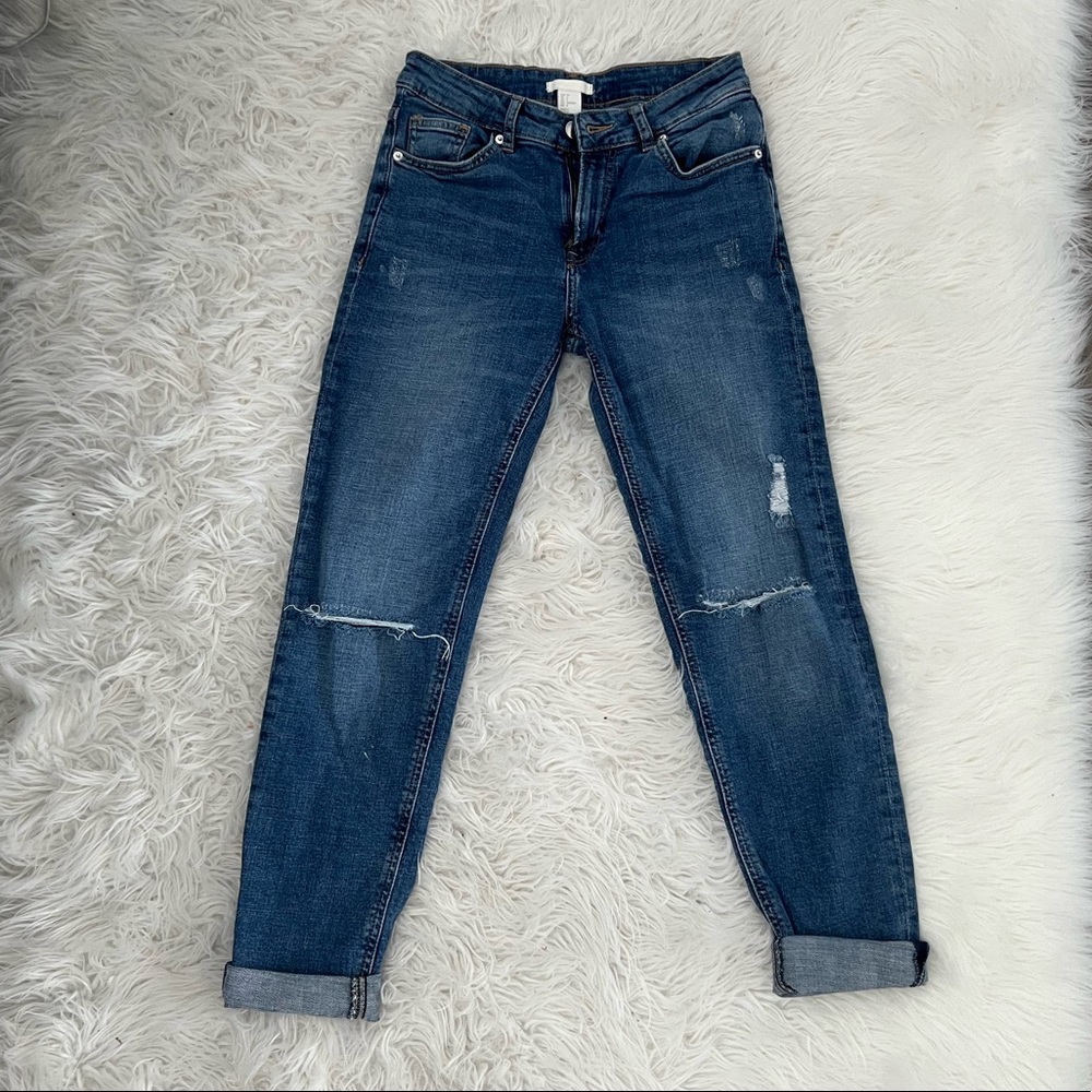Blue Mom Jeans